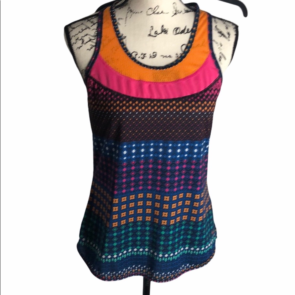 Fila Athletic Multicolored Razor Back Tank Size S